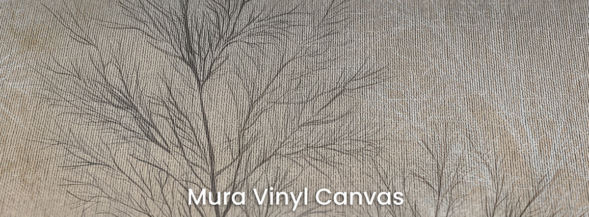 FILIGREE sur le support Mura Vinyl Canvas – texture de toile