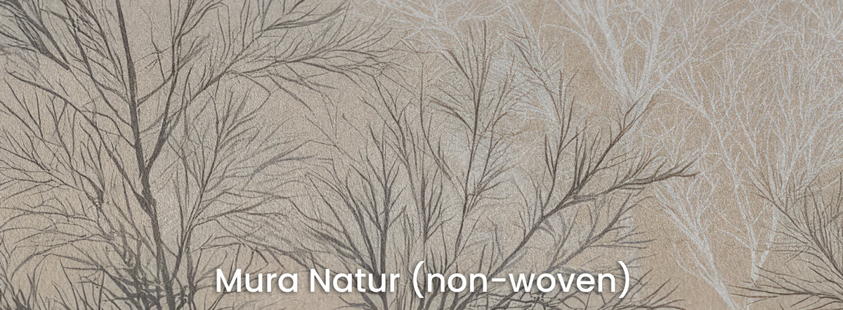FILIGREE sur le support Mura Natur – intissé mat