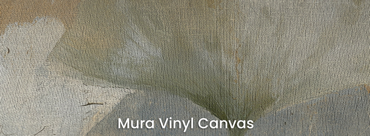 FLINT AND OLIVE auf Mura Vinyl Canvas – Leinwandstruktur