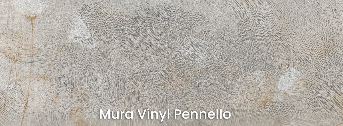 FLUTTER on Mura Vinyl Pennello – brushstrokes on the misty background