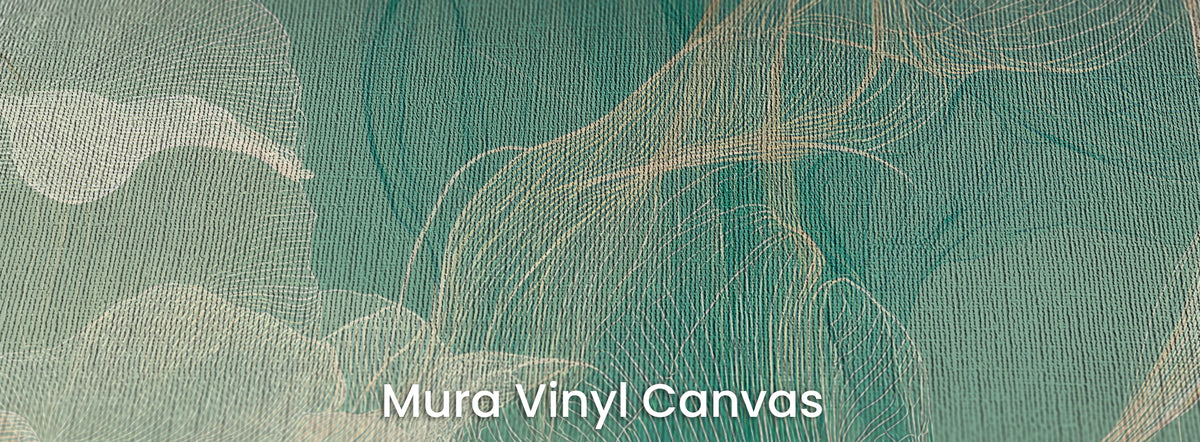 GEORGETTE auf Mura Vinyl Canvas – Leinwandstruktur