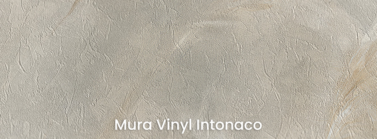 GRASS TIDE sur le support Mura Vinyl Intonaco à la texture d'enduit