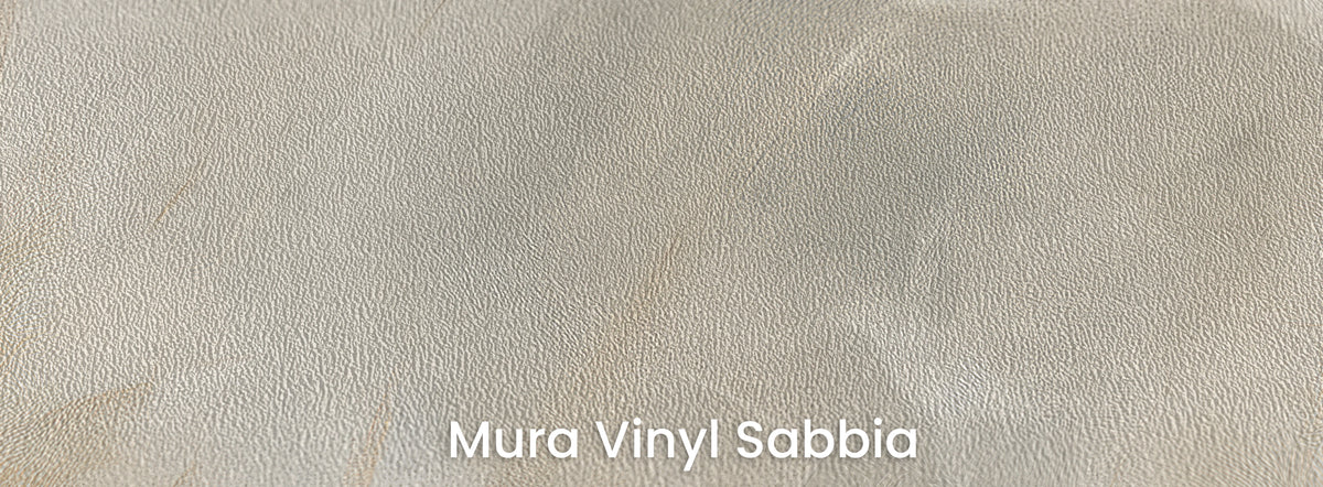 GRASS TIDE sur le support Mura Vinyl Sabbia à la texture granuleuse