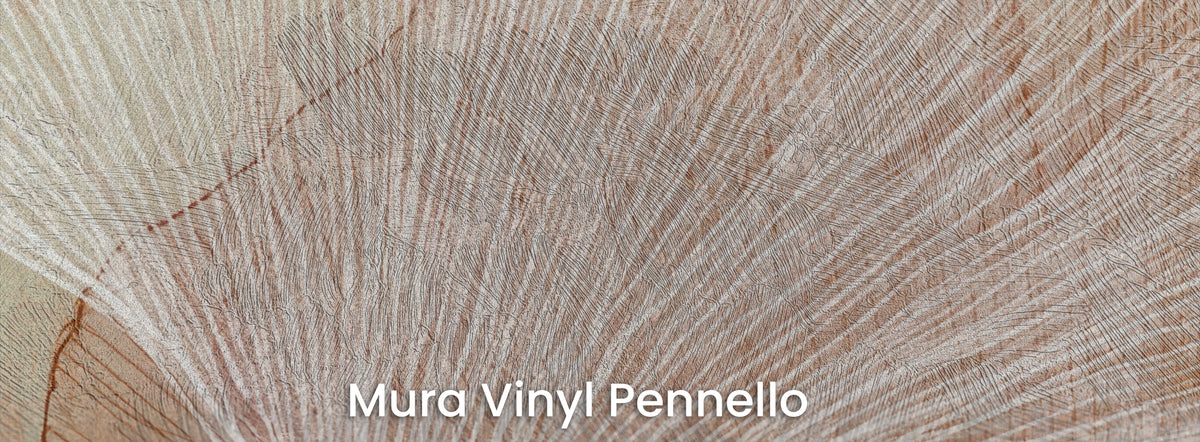 HEATHER FRESCO sobre el soporte Mura Vinyl Pennello – pinceladas visibles