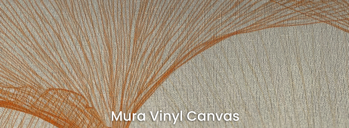 HENNA THREAD sobre el soporte Mura Vinyl Canvas – trama del lienzo