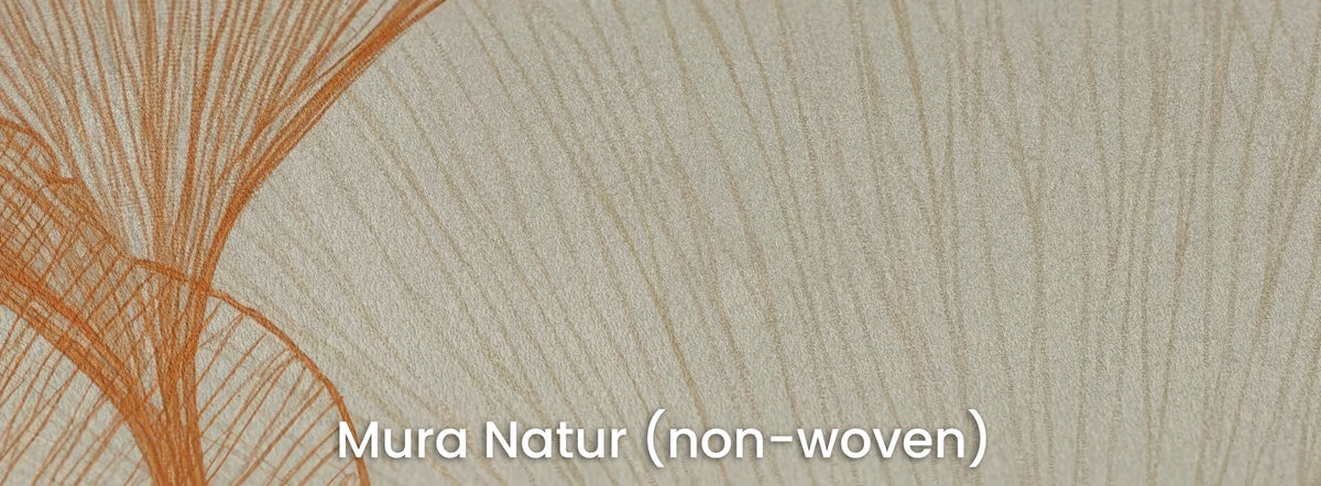 HENNA THREAD sobre el soporte Mura Natur – tejido no tejido mate
