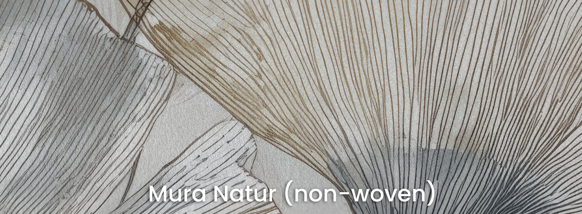 HERBARIUM sur le support Mura Natur – intissé mat