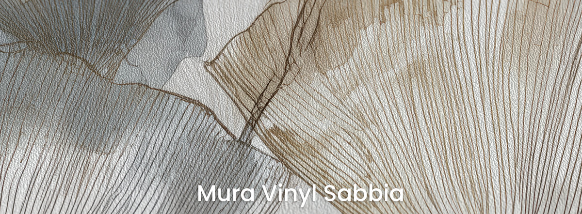 HERBARIUM sur le support Mura Vinyl Sabbia – texture granuleuse de sable