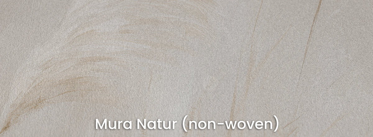 IMPASTO sur le support Mura Natur – intissé mat