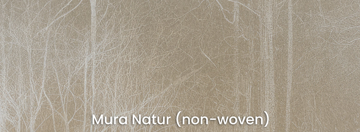LACE THICKET sur support Mura Natur – intissé mat et douces transitions de la brume