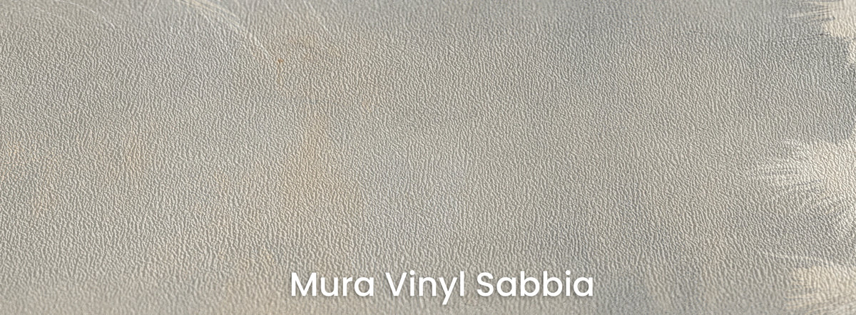 LEANING PLUMES na podłożu Mura Vinyl Sabbia – faktura piaskowa