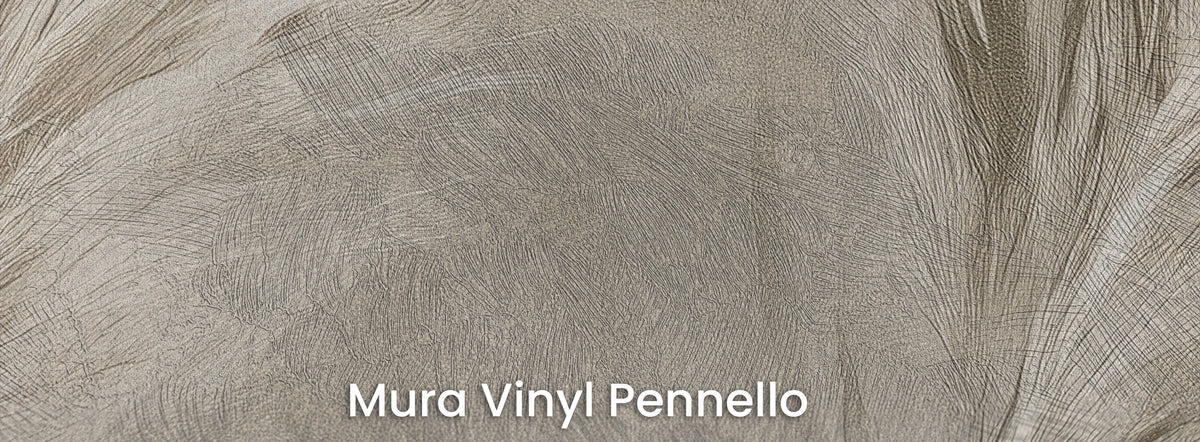 LEEWARD SWAY auf dem Trägermaterial Mura Vinyl Pennello – Pinselstruktur
