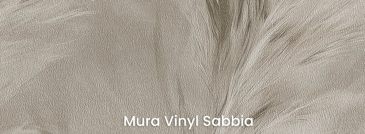 LEEWARD SWAY auf dem Trägermaterial Mura Vinyl Sabbia – grobe Sandkörnung