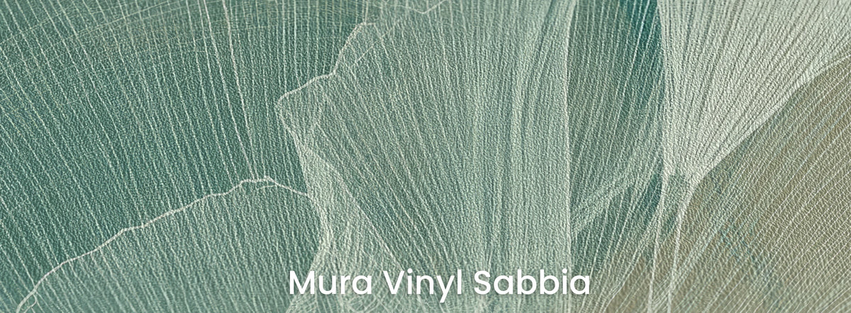 LICHEN PLUME na podłożu Mura Vinyl Sabbia – piaskowa faktura