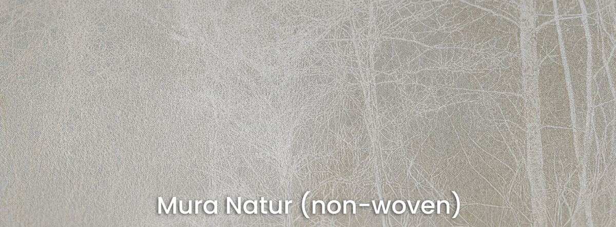 LIMEWASH WOODS sur le support Mura Natur – intissé mat