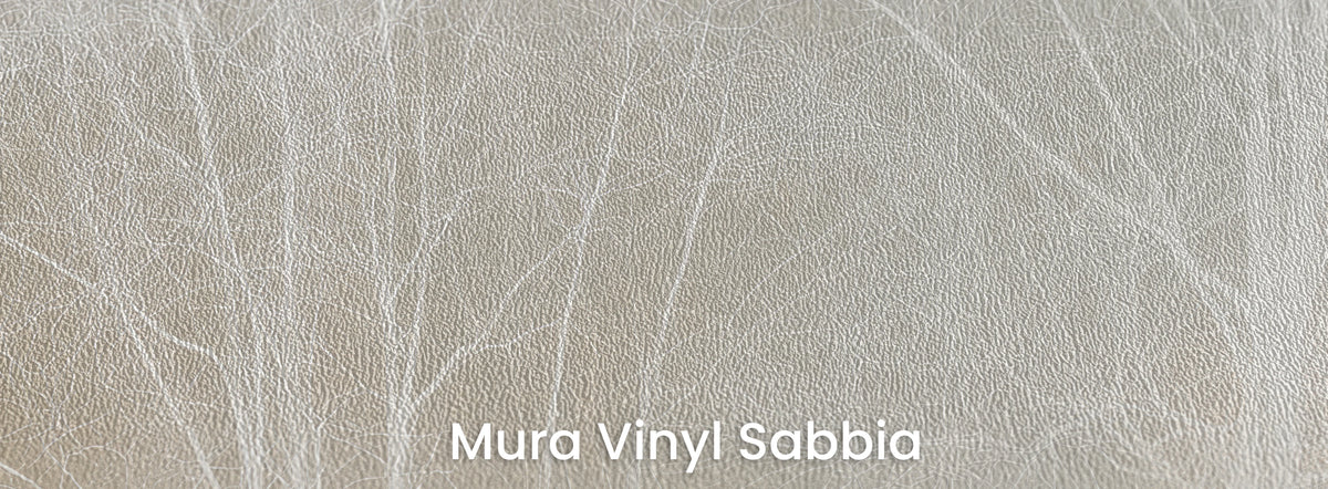 LINEN HUSH sur le support Mura Vinyl Sabbia, texture granuleuse