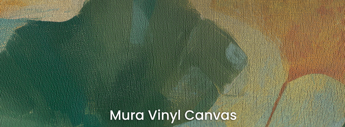 MARIGOLD na podłożu Mura Vinyl Canvas – faktura płótna