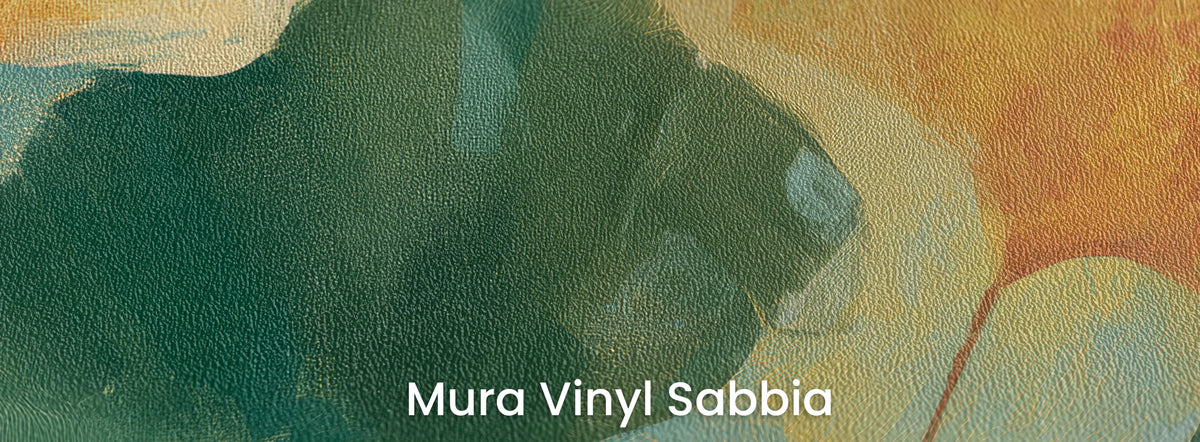 MARIGOLD na podłożu Mura Vinyl Sabbia – ziarnista faktura piasku