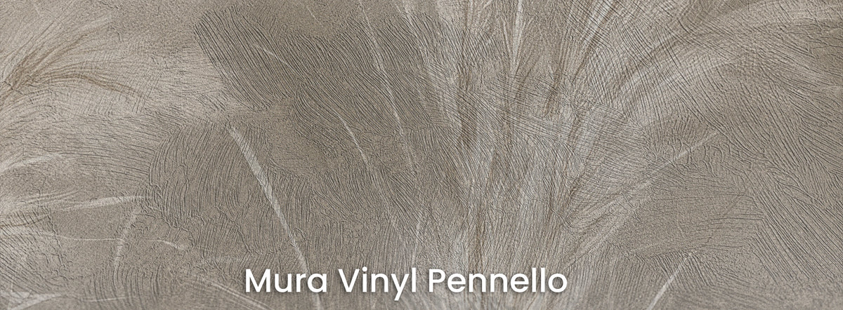 MOHAIR QUINTET sobre el soporte Mura Vinyl Pennello – pinceladas visibles
