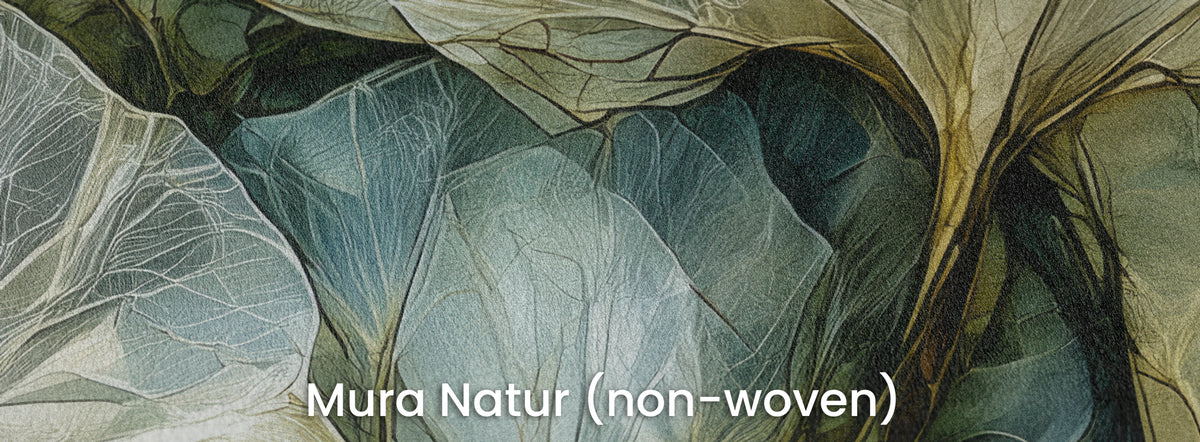 MOSS PANE sur le support Mura Natur – intissé mat