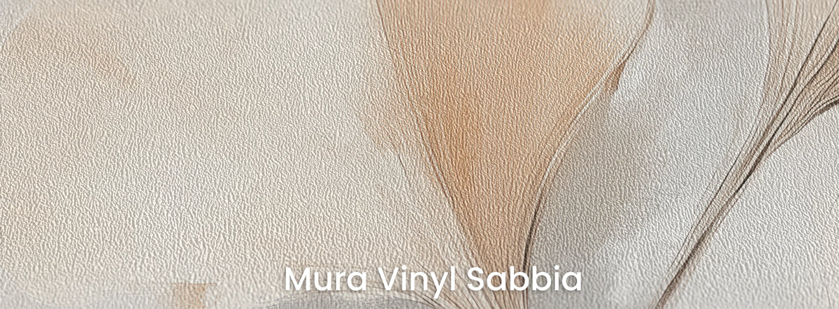 NECTAR SPRIG auf Mura Vinyl Sabbia – körnige Struktur