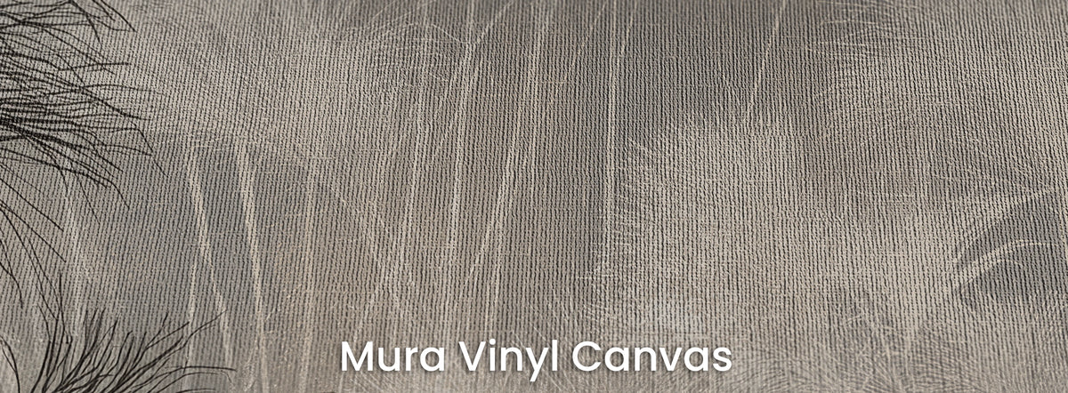 NILE MARSH on Mura Vinyl Canvas – canvas weave texture