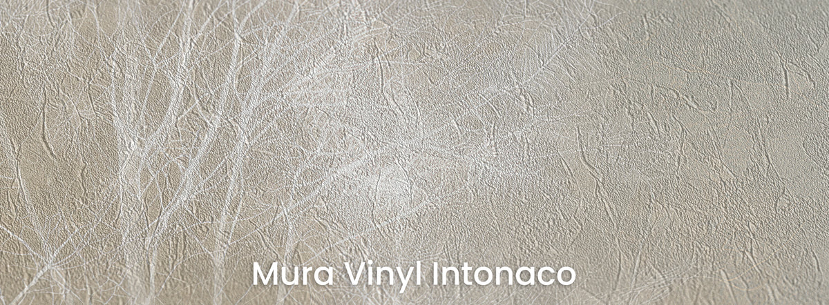 OCHRE SPINNEY sur le support Mura Vinyl Intonaco – texture d'enduit