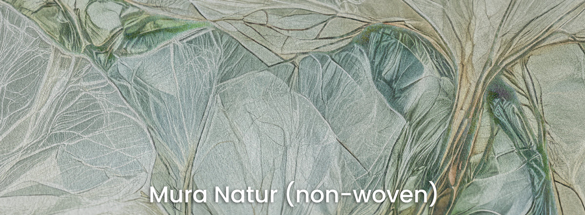 OPAL PANE auf Mura Natur – mattes Vlies