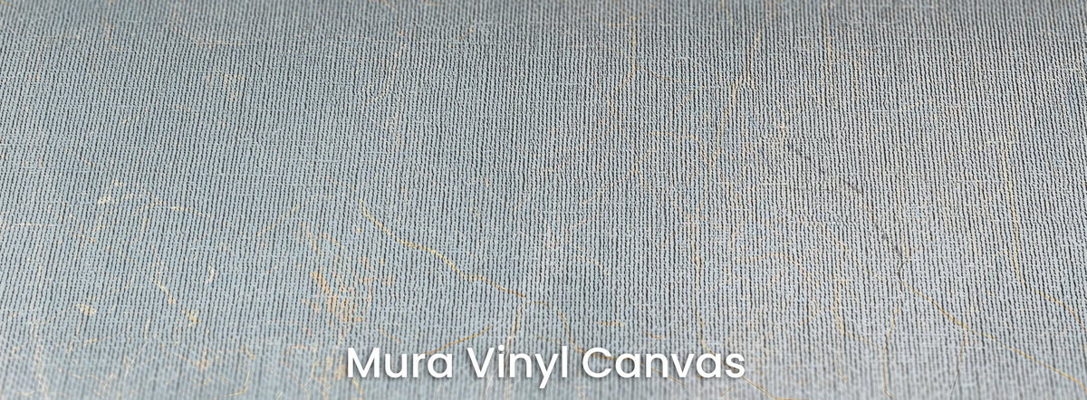 OPALINE GILT na podłożu Mura Vinyl Canvas – faktura naturalnego płótna