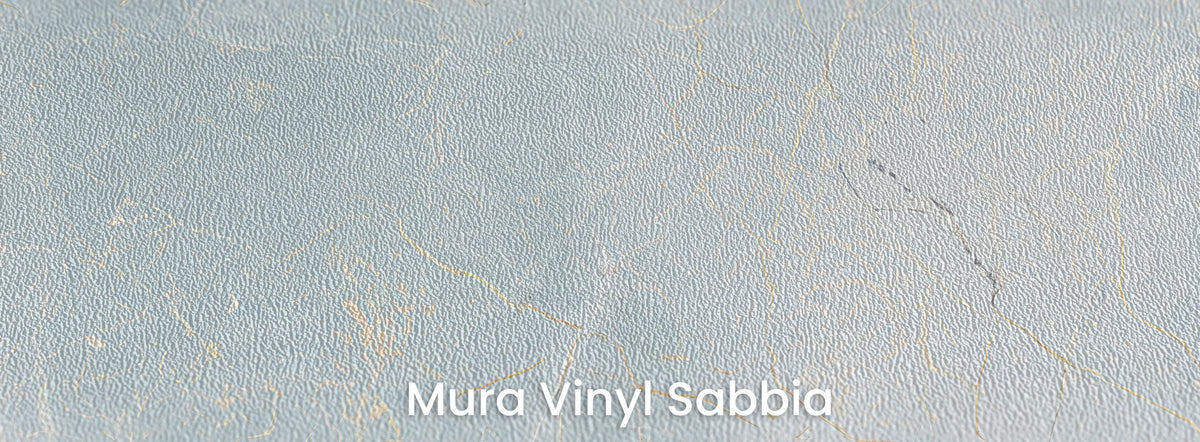 OPALINE GILT na podłożu Mura Vinyl Sabbia – wyrazista faktura grubego ziarna piasku