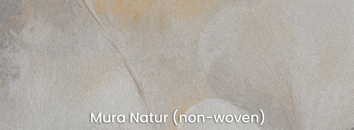 OYSTER FLURRY on Mura Natur – matt non-woven