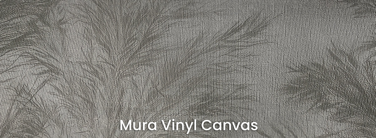 PALISADE auf dem Trägermaterial Mura Vinyl Canvas – Leinwandstruktur