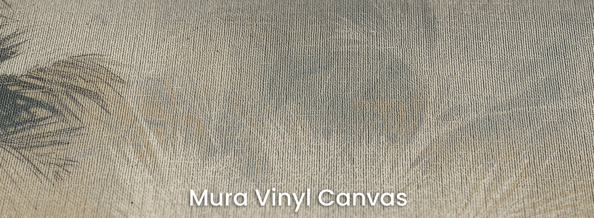 PALM PENUMBRA na podłożu Mura Vinyl Canvas – płócienna faktura