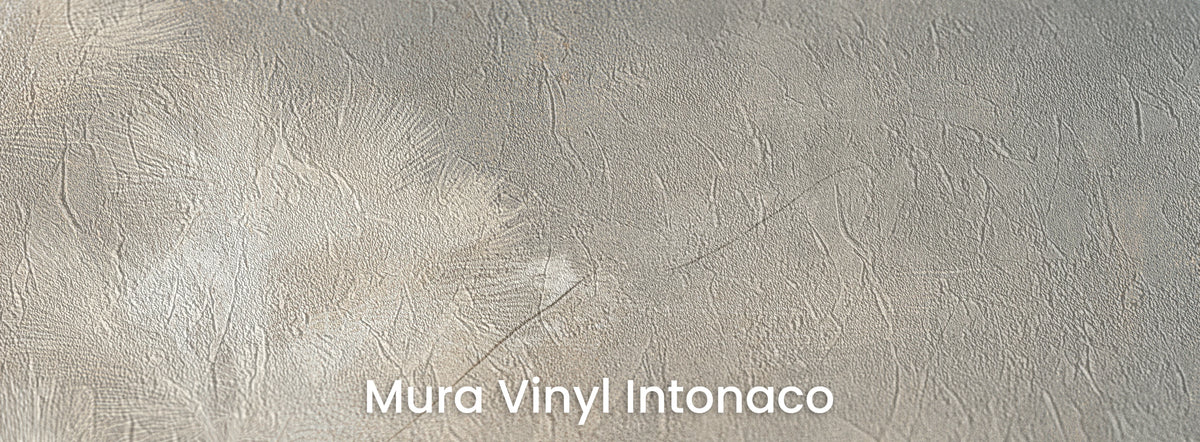 PAPYRUS STAND on Mura Vinyl Intonaco – trowelled plaster texture