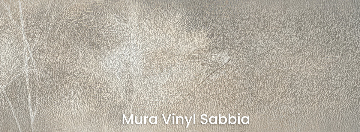 PAPYRUS STAND on Mura Vinyl Sabbia – sand grain texture