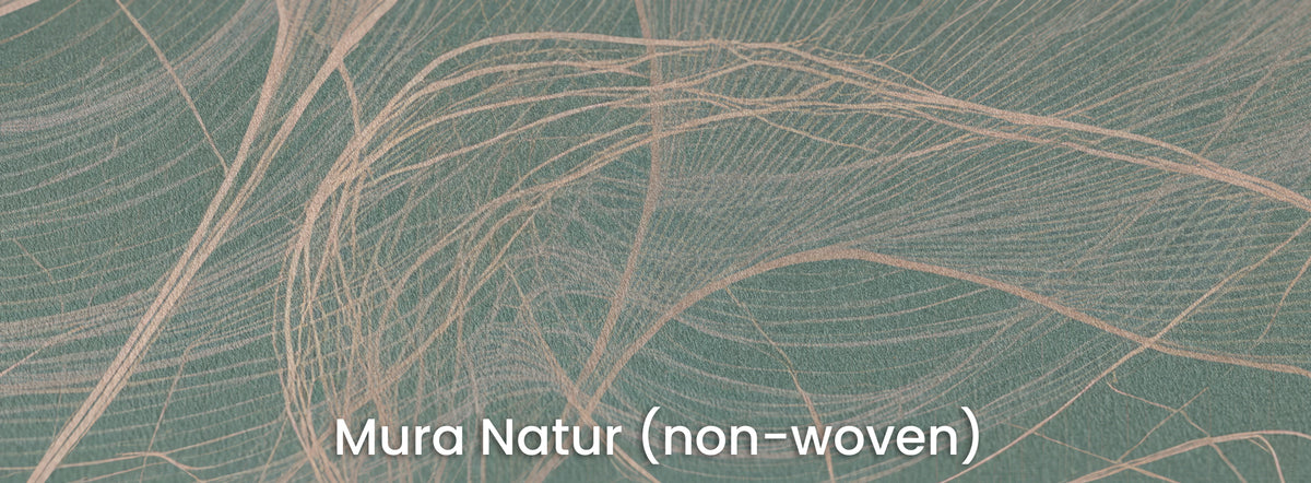 PEACH SKEIN sur support Mura Natur – intissé mat