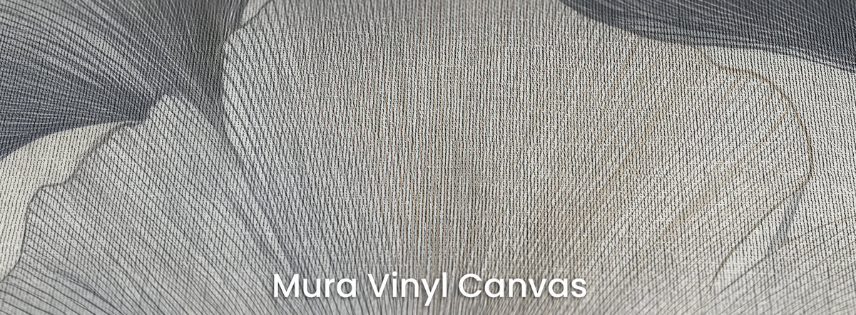 PEWTER VOILE sur le support Mura Vinyl Canvas – trame de toile
