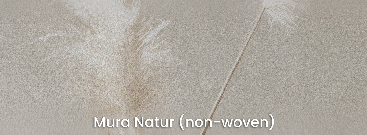 PLASTER AND SILK sur le support Mura Natur – texture mate