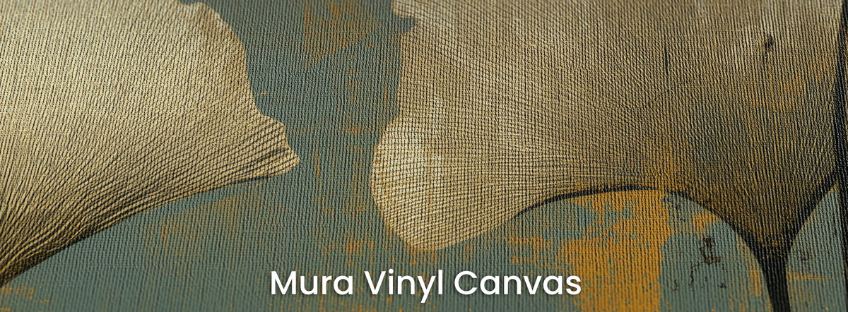 PROMENADE na podłożu Mura Vinyl Canvas – faktura płótna