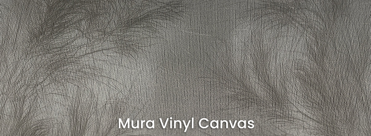 REEDBED auf Mura Vinyl Canvas – Leinwandstruktur unter grauoliven Rispen