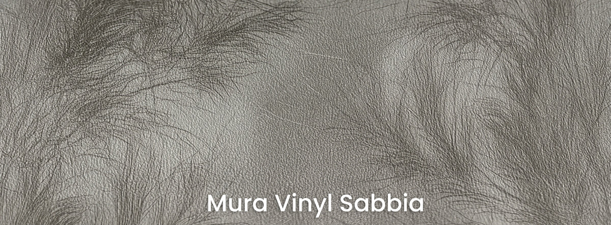 REEDBED auf Mura Vinyl Sabbia – grobe Sandkörnung in der Nahaufnahme der Rispen