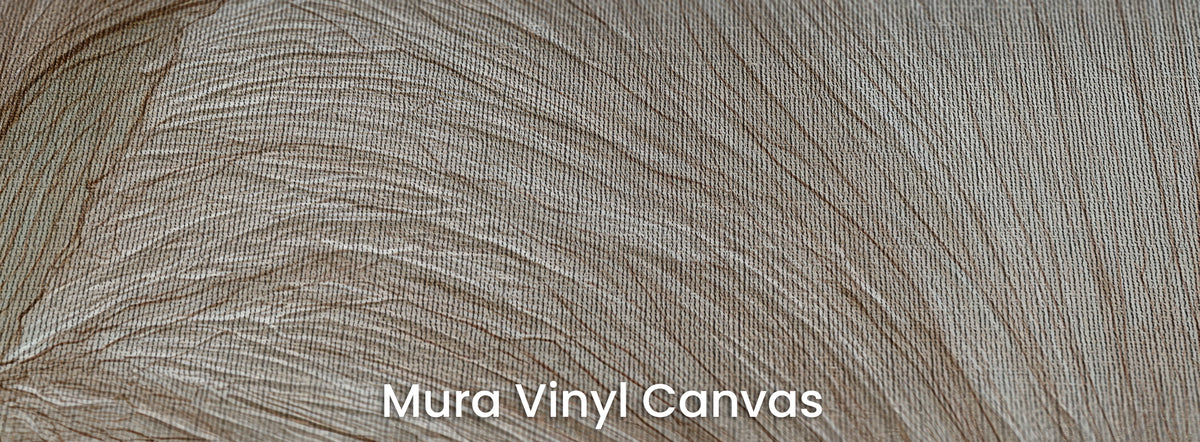 RICE PAPER sur le support Mura Vinyl Canvas – trame de toile