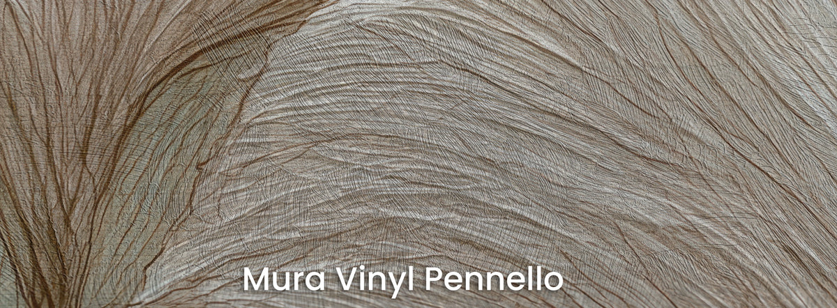 RICE PAPER sur le support Mura Vinyl Pennello – coups de pinceau visibles