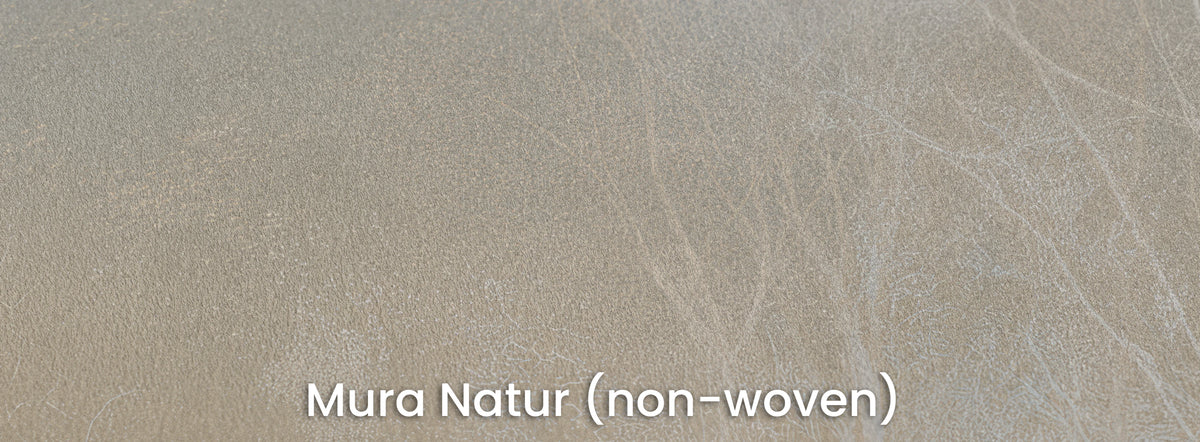 RIME BOUGHS sur le support Mura Natur – intissé mat sous les branches claires