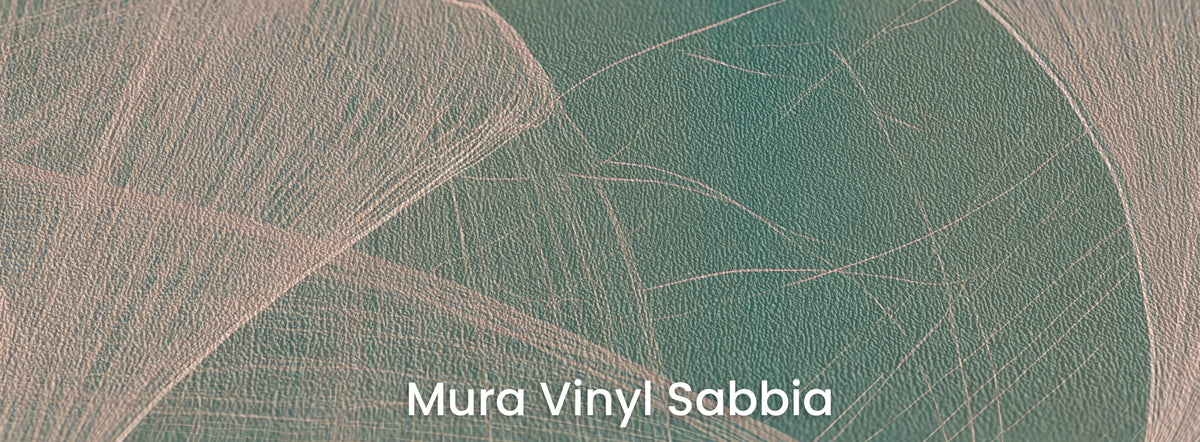 ROSE GOSSAMER auf Mura Vinyl Sabbia – körnige Sandstruktur in Puderrosa
