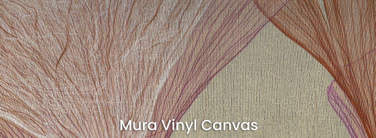 ROSEHIP sobre el soporte Mura Vinyl Canvas – trama del lienzo