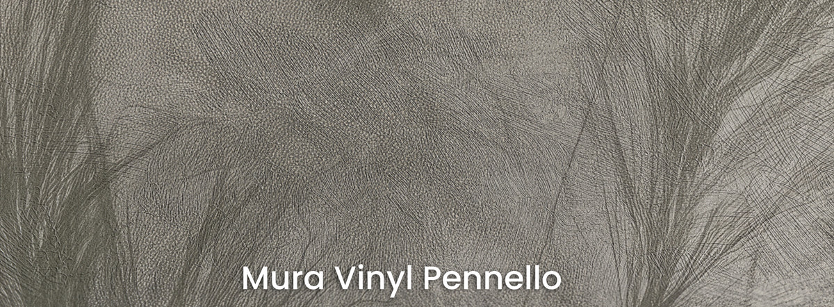 SALT MARSH na podłożu Mura Vinyl Pennello – widoczne pociągnięcia pędzla