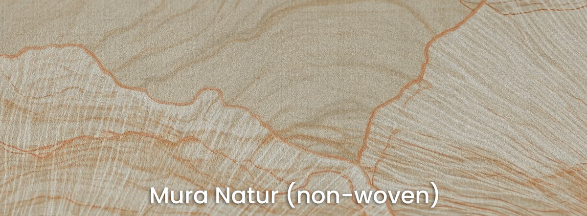 SANDSTONE STRATA na podłożu Mura Natur – matowa włóknina