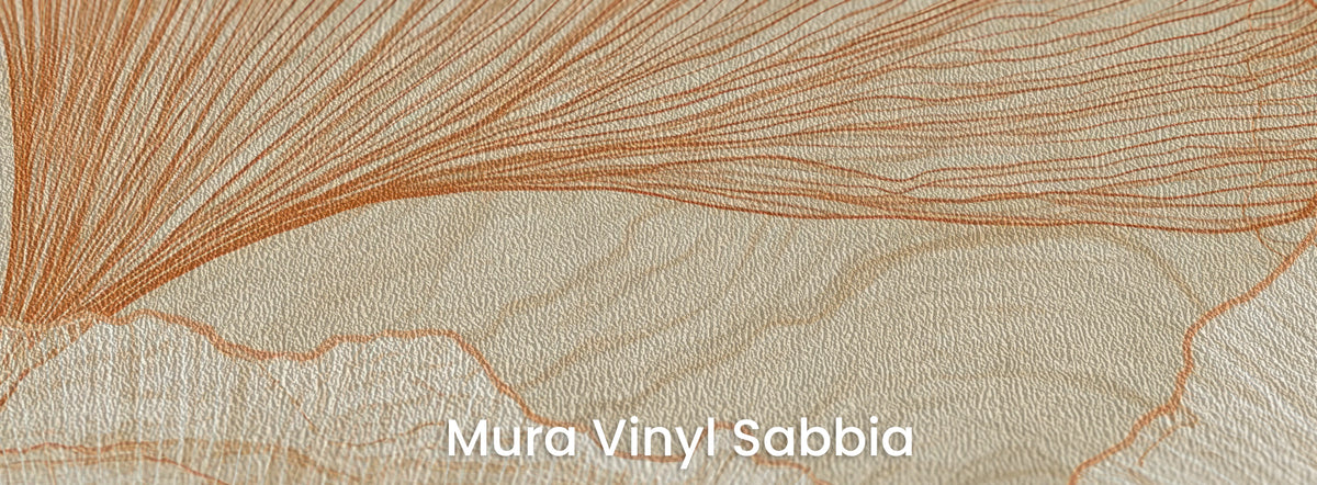 SANDSTONE STRATA na podłożu Mura Vinyl Sabbia – ziarnista faktura piasku
