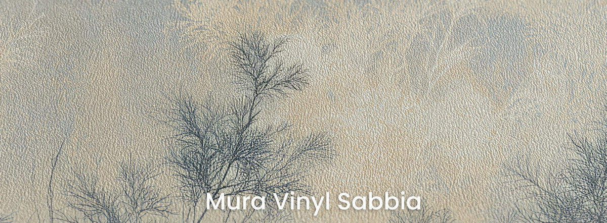 SLATE HEATH na podłożu Mura Vinyl Sabbia – piaskowa faktura